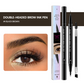 🌷Hot Sale 50% Off💥Buy 1 Get 1 Free💥Dual-Ended Eyebrow Pen & Brush - 2PCS/Set