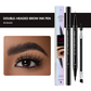 🌷Hot Sale 50% Off💥Buy 1 Get 1 Free💥Dual-Ended Eyebrow Pen & Brush - 2PCS/Set