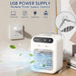 🎉2025 New Products Hot Sale 50%✨Mini Portable Air Conditioner Cooler Humidifier,Ultra-Quiet & Energy Saving