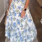 ⏰Last Day Sale 50% Off💃BUY 2 SAVE 5%🎁Women's Elegant Printed Square Neck Dress