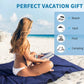 🏖️Limited Time Sale 50% OFF!🌞OHS Sun Lounger Towel with Pockets & Carry Bag🏖️Extra-Large Microfibre Beach Towel – Quick-Dry, Lightweight & Sand-Resistant☀️🇬🇧✨