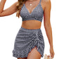 👙2025 New Type 49% OFF🎁BUY 2 SAVE 5%💥High Waisted Bikini Sets Women's Tummy Control Gingham