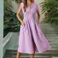 ⏳Hot Sale 50%⏰Women's Elegant V-Neck Split Maxi Dress👗