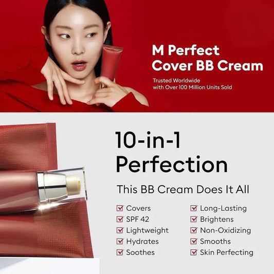 🔥2025 Hot Sale 50% OFF🎁Buy 2 get 5% off & Free shipping✨Long Lasting Hydrating BB Cream With SPF 42