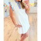 🔥Hot Sale 50% OFF🔥Color Block Ruffle Midi Dress
