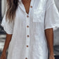 🔥Hot Sale 50% Off💥Buy 2 Get 5% Off👗Casual Cotton Linen Shirt Dress