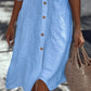 🔥Hot Sale 50% Off💥Buy 2 Get 5% Off👗Casual Cotton Linen Shirt Dress