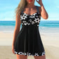🔥LAST DAY SPECIAL DEALS!!⚡50K+ SOLD!👙Strap Top & Fitted Swim Shorts Separable Swimsuit 