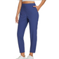 ⏳LIMITED OFFER 70% OFF🌞Women’s Fitted High-Waisted Zip-Pocket Trousers - 👖Lightweight, Breathable, Soft 26\"/27\" Ankle Pants with Zipper Pockets