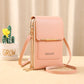 🔥Last Day Promotion：ONLY ￡7.99!!👜 📱 Simple and elegant women's touchscreen crossbody phone wallet