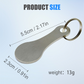 ✨✨2 Pieces Stainless Steel Shopping Trolley Token Keyrings
