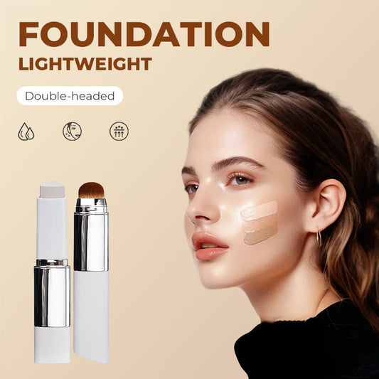 💧✨LAST DAY PROMOTION - 50%OFF🌟Double-headed Lightweight Foundation Stick
