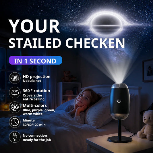 🔥HOT SALE 50% OFF🎁✨ Plug-and-Play HD Star Projector🥳50,000+ Happy Users