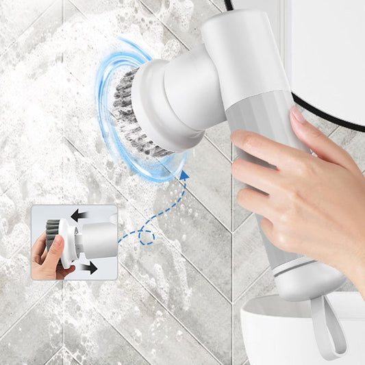 🔥HOT SALE 50% OFF🎁6 in 1 Electric Silent Cleaning Brush