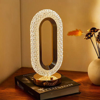 🎄Christmas Sale 50% OFF!!✨💎50K+ SOLD! 🎁Rechargeable Luxury Crystal LED Night Light Lamp