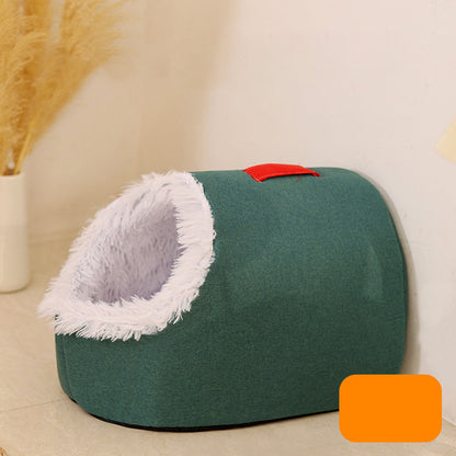 🎁🔥Last day sale 50% OFF🔥Winter Warm Pet Cave Bed