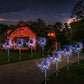 🔥HOT SALE 50% OFF🎁 🔥💡 Waterproof Solar Garden Light – 7 Colours & Automatic Dusk Sensor Creates a magical atmosphere in your garden 🌟🌳
