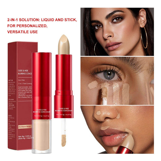 ⏳LAST DAY SALE: ￡7.99!!🔥Dual-Ended Long-Lasting Lightweight Concealer💄