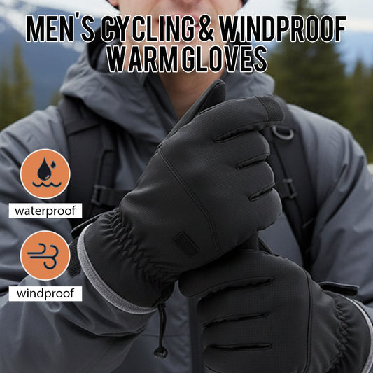 🔥BLACK FRIDAY BIG SALE 50% OFF🔥Ultra-Warm Waterproof & Windproof Thermal Gloves with Touchscreen Fingers