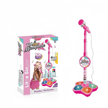 🔥NEW YEAR BIG SALE 50% OFF!!🎤✨Microphone Toy, Karaoke Machine Toy with Light