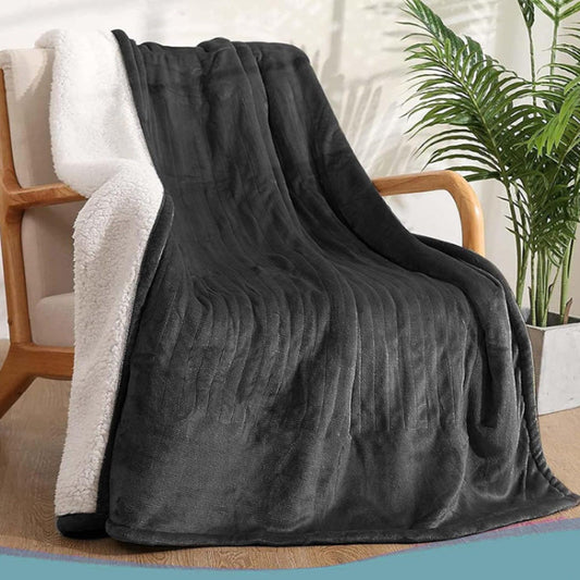 🎁🔥Last day sale 50% OFF🔥Soft Washable Double Layer Electric Heating Blanket❄️