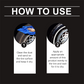 ⏳LAST DAY SALE: ￡7.99!!  ✨ Tire wax – restores black gloss, blocks UV, repels dirt. Easy & quick!