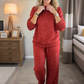 ⭐Time-Limited Special 70% Off⏰Women's Glitter Pullover Sweater & Pants 2-Piece Set