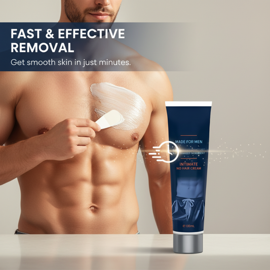 ⏳LAST DAY SALE: ￡7.99!!🔥Fast-Acting Body Hair Removal Cream for Men