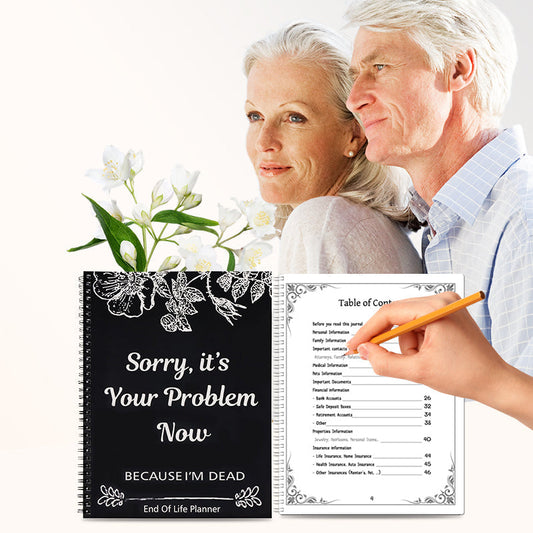 📚🔥2026 New Arrival  50% OFF🎁💖End of Life Planner