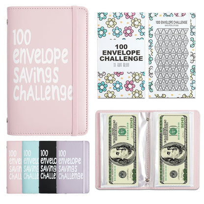 🏆2026 New Year Sale-49% OFF🔥100 Days Money Saving Challenge Coin Envelope BudgetStorage Book💵