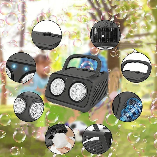 🫧⏳Limited-time offer: 50% off 🫧handheld multi-hole bubble machine