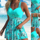 🔥LAST DAY SPECIAL DEALS!!⚡50K+ SOLD!👙Strap Top & Fitted Swim Shorts Separable Swimsuit 
