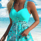 🔥LAST DAY SPECIAL DEALS!!⚡50K+ SOLD!👙Strap Top & Fitted Swim Shorts Separable Swimsuit 