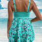 💃LAST DAY SAEL 60% OFF!!✨Strap Top & Fitted Swim Shorts Separable Swimsuit 2