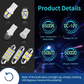 🌞Summer Awakening: 50% discount!💡42-piece super bright LED car interior lighting set - plug & play upgrade for your car ✨
