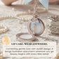 Vintage-Style Rabbit Lip Balm Charm