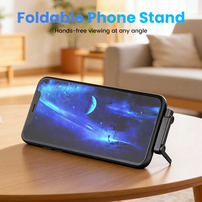 📢📢Big Sale Now On!⏰Fast Charging Adapter with 360° Foldable Phone Stand🔥
