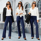 Women's High-Waist Stretch Bootcut Dress Pants