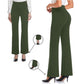 Women's High-Waist Stretch Bootcut Dress Pants