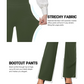 Women's High-Waist Stretch Bootcut Dress Pants