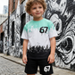 🎉Spring Hot Sale 50% OFF!!🌿Boys' 3D Print T-Shirt & Shorts Set