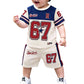 🎉Spring Hot Sale 50% OFF!!🌿Boys' 3D Print T-Shirt & Shorts Set