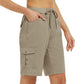 🌞Summer Hot Sale-60% Off!!🌿Women's Quick-Dry Cargo Shorts with Pockets
