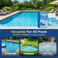 🥳Last Day Special Price:£7.99!!!🫧Pool Cleaning Tablets for Crystal Clear Water🧼