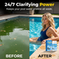 🥳Last Day Special Price:£7.99!!!🫧Pool Cleaning Tablets for Crystal Clear Water🧼