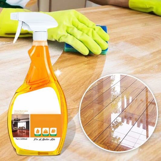 🔥HOT SALE 50% OFF🎁  ✨ ScratchErase Beeswax Wood Floor Spray – Cleans, Restores Shine & Removes Scratches! 🧹