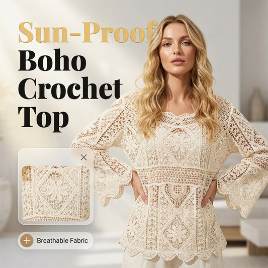 🌞New arrival 40% OFF!🔥Women's Vintage-Inspired Lace Cover-Up Blouse