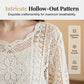 🌞New arrival 40% OFF!🔥Women's Vintage-Inspired Lace Cover-Up Blouse