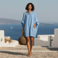 🌞New Hot Selling 50% OFF🎁🔥Women's Oversized Batwing Sleeve Dress