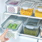 ⏳Time-Limited Special⏰3-Pack Berry Keeper for Fridge | Fruit Containers with Drain Tray | Keeps Produce Dry & Fresh Longer